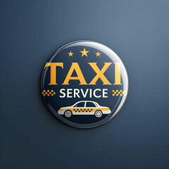 A taxi service offers transportation via hired vehicles, providing convenient