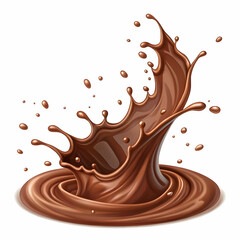 Brown chocolate is a rich, sweet treat made from cocoa, sugar, and milk