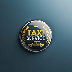 A taxi service offers transportation via hired vehicles, providing convenient