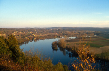 Cingle de Trémolat, fleuve Dordogne, 24, Dordogne, France