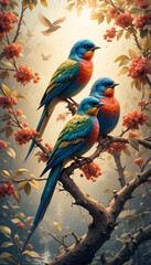 blue and yellow macaw