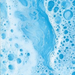 Cleansing wash in the background.