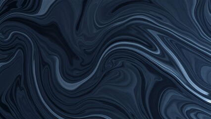 Obraz premium Deep Blue Abstract Marble Background with Fluid Wave Patterns
