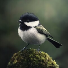 Naklejka premium Cute bird