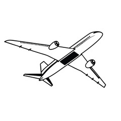Retro Aviation Vector Illustration