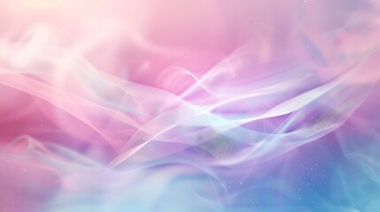 Abstract blue background with waves and lights. 3d rendering, 3d illustration.