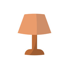 Obraz premium Night Lamp Icon is a sleek and cozy design perfect for home decor brands, lighting stores, and interior design apps