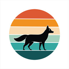  Retro Fox Silhouette Vector Art for Graphic Design Projects