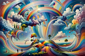 Obraz premium magic of realms