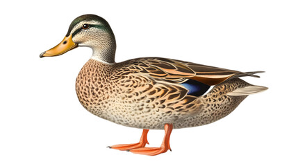 Obraz premium Female Mallard Duck Wildfowl Bird Wildlife Nature Feathers Waterfowl Avian Animal