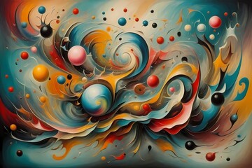 abstract fractal background