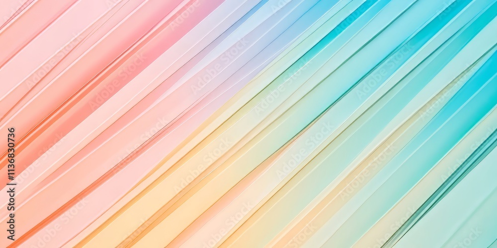 Poster brightly colored corrugated cardboard texture with clean shadows and smooth gradients for creative u