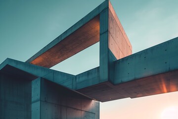 close up of infrastructure of  a large suspension bridge on a river connecting two city sides