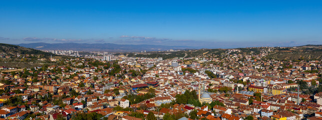 View of the buildings from the center of Kastamonu Province