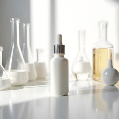 The Luminous Elixir: Crafting Radiance in a White Laboratory