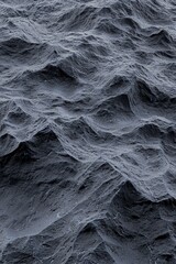 Obraz premium Dark ocean waves create a dramatic and textured seascape, evoking a sense of mystery and depth.