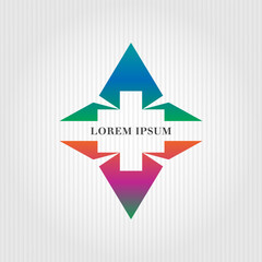 Hospital baby care company logo