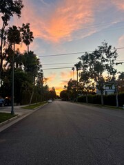 Street Sunset