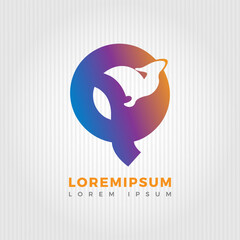 Start up business company logo. Finance and tech logo 