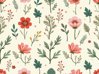 seamless floral pattern