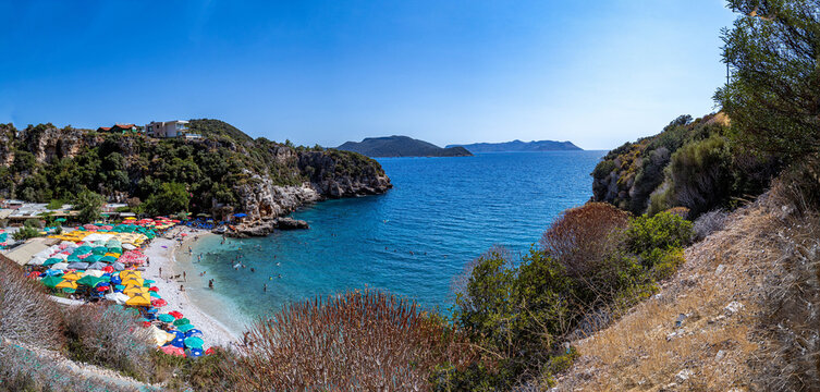 Buyuk Cakil Plajı in Kas/ Kaş, Antalya, Turkey