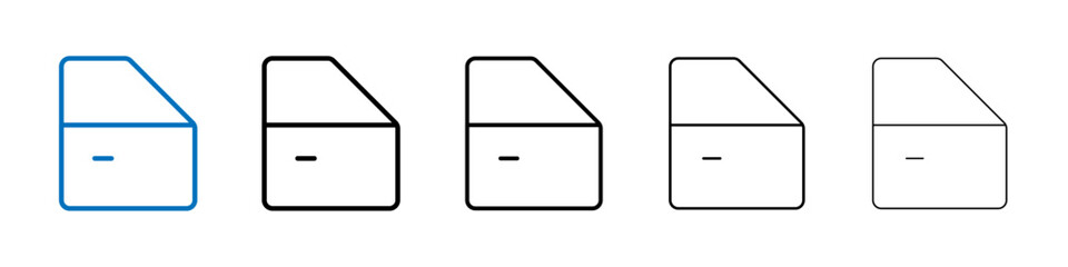 car door icon Outline vector logo for web ui