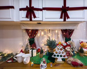 Joyful decorations bring holiday spirit into every corner, creating a cozy and magical atmosphere