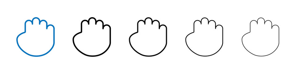 Empowerment icon Outline vector logo for web ui