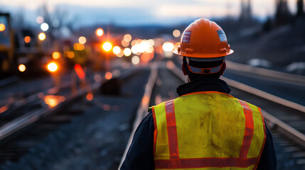 Supervisor checking for compliance with personal protective equipment PPE guidelines, Work safety, monitoring compliance
