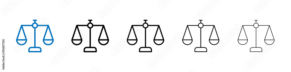 Aufkleber ethics icon outline vector logo for web ui