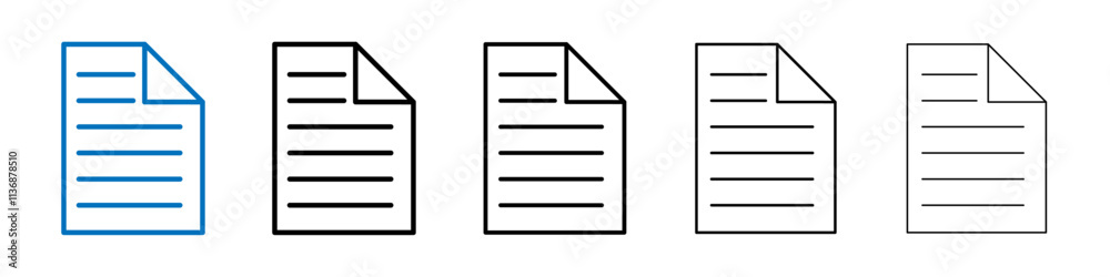 Aufkleber form icon outline vector logo for web ui