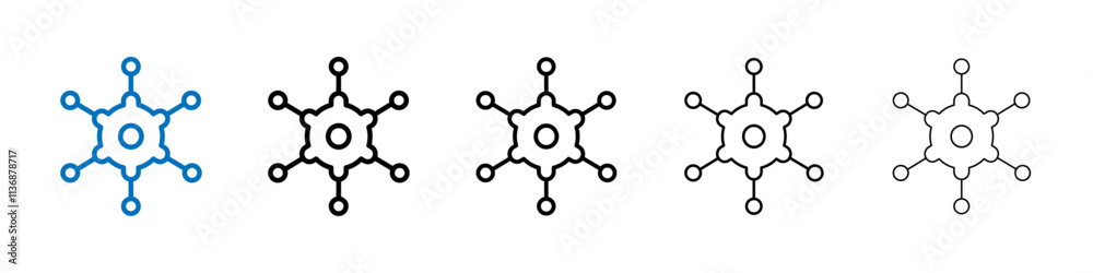 Poster Function icon Outline vector logo for web ui