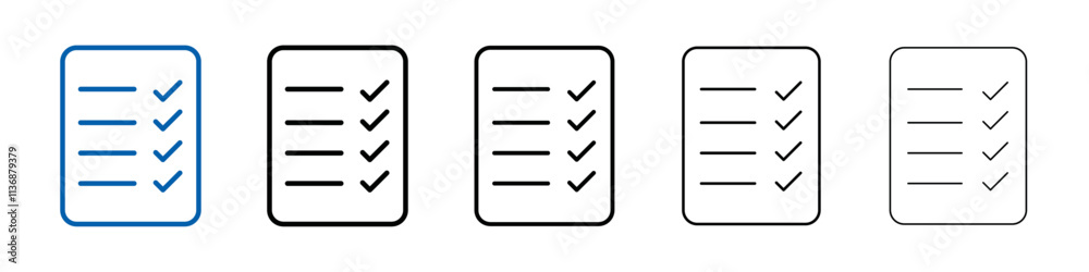 Aufkleber Guidelines icon Outline vector logo for web ui