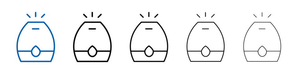 Humidifier icon Outline vector logo for web ui