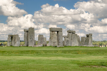 Prehistoric monument Stones from Stonehenge, England