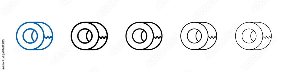 Poster scotch icon Outline vector logo for web ui