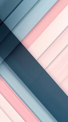 Obraz premium Minimalistic Diagonal Lines Background in Pink and Blue.