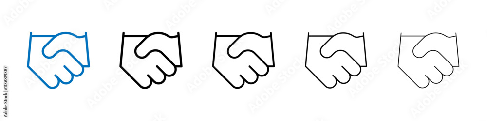 Poster support icon outline vector logo for web ui