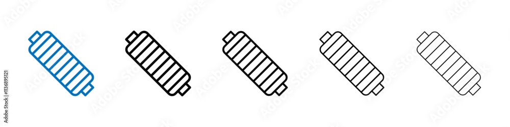 Poster yarn icon outline vector logo for web ui