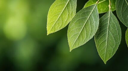 An examination of vibrant green leaves highlighting intricate textures and growth patterns, symbolizing nature's endless beauty and the life it supports.