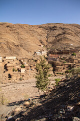 Berber village at Atlas Mountains, Morocco