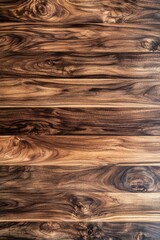 Fototapeta premium Top View of Smooth Wooden Background