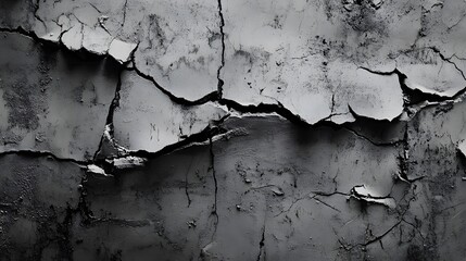  Wall cracks Clefts crack, cracked damaged surface, and fracture craquelure texture