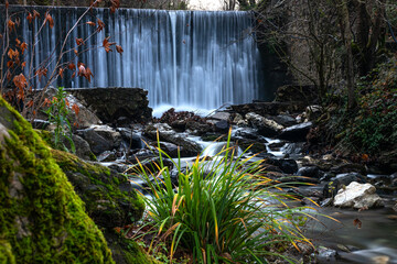 Kursunlu Waterfall in Salihli District of Manisa