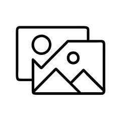 snapshot icon, photography day line art, photography day icon - simple black line art icon of snapshot, for photography day celebrations. photography vector art.
