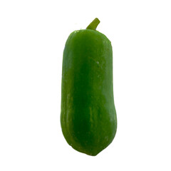 Papaya a green colour 
