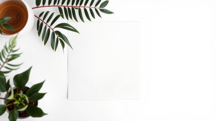 Blank magazine cover mockup isolated on white background with space for customization, template, editorial