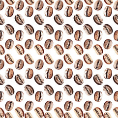 seamless background with hearts