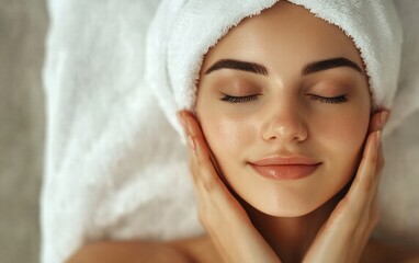 relax spa and christmas professional stock photo