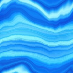 Modern summer striped blur wash seamless pattern background for trendy beach wear and coastal living designs. Repeatable alcohol ink bleed effect in blue white indigo colors